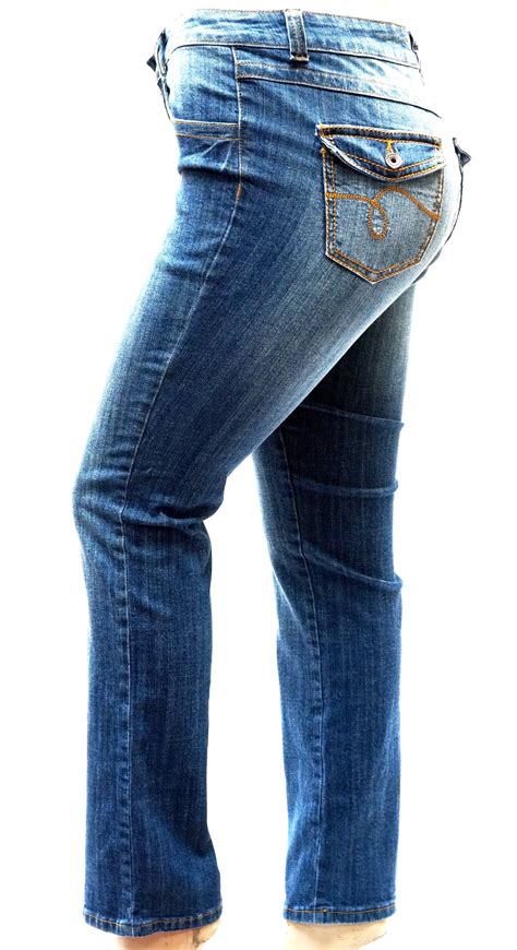 Jack David Womens Plus Size Blue Denim Jeans Pants Curvy Stretch Skinny ...