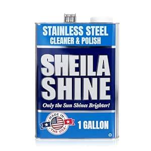 Sheila Shine Stainless Steel Cleaner & Polish 1 GAL. AD : Amazon.in ...