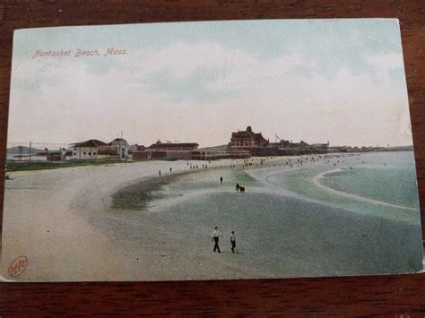 Postcard Nantasket Beach Hull MA Robbins Co. 1907 | eBay