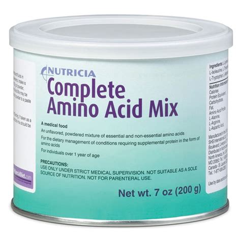 Buy Complete Amino Acid Mix Amino Acid Oral Supplement Unflavored 7 oz ...