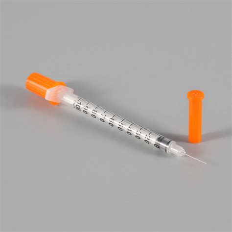Medical Insulin Syringe Disposable Insulin Syringe 1ml 0.3ml 0.5ml CE ...