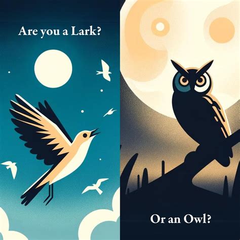 Are you a Lark or an Owl? Research shows that morning people, or “Larks ...