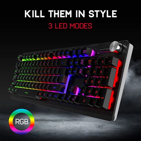 Redgear MT02 Keyboard with LED Modes, Windows Key Lock, Floating ...