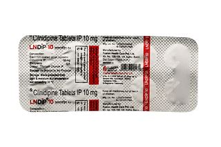 Lndip 10 Tablet 10: Uses, Side Effects, Price & Substitutes