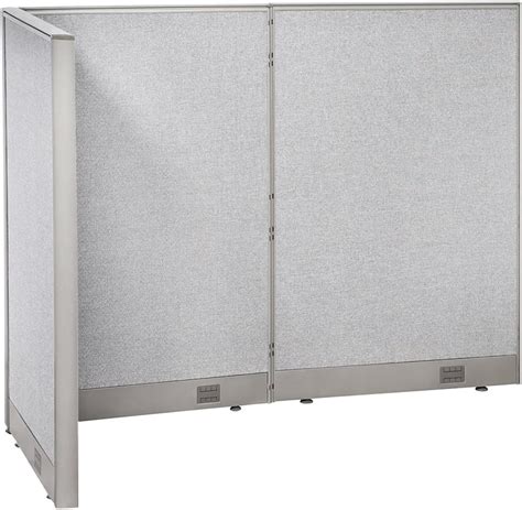 Buy GOF Freestanding L Shaped Office Partition, Large Fabric Room ...