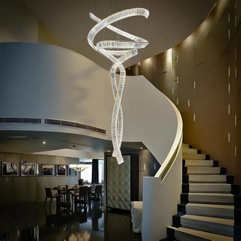 Golden Spiral Necklace Chandelier – Lumora Lights