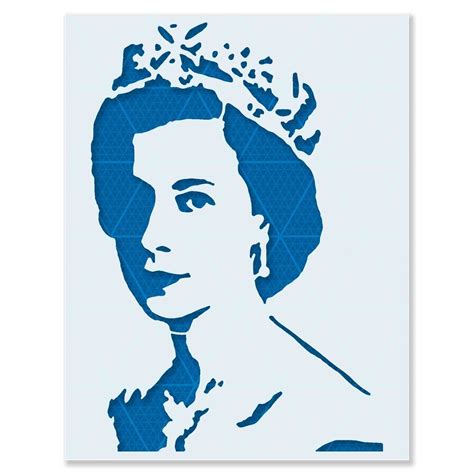 Queen Elizabeth Silhouette