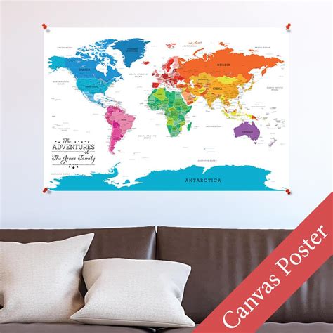 World Map Poster 的图像结果