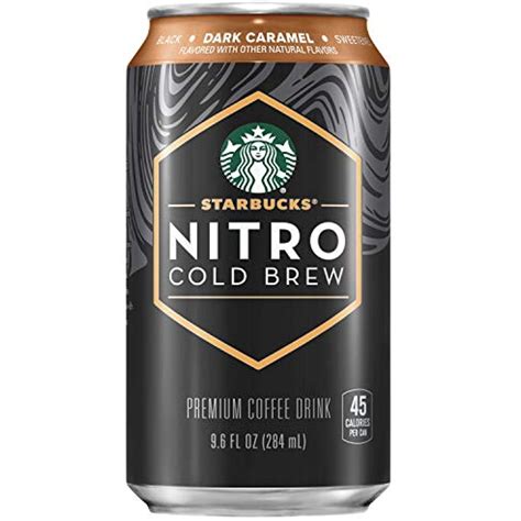 Starbucks Nitro Cold Brew, Dark Caramel, 9.6 Fl Oz | Ubuy India