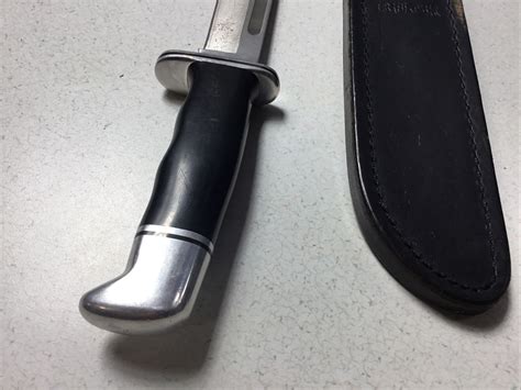 Vintage BUCK 119 + Knife Original Special Stamped Sheath Deer Hunting ...