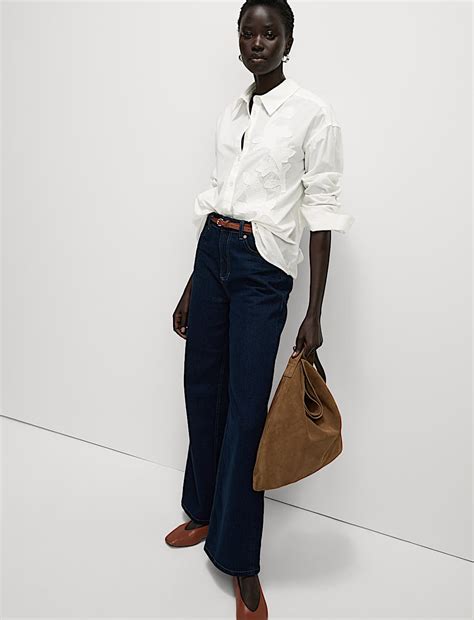 Buy Pure Cotton Applique Button Through Shirt at Marks & Spencer