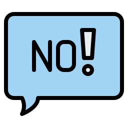 Download Free No Icons in PNG & SVG