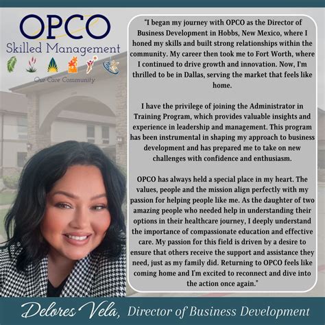 #opcofamily #welcomeback #healthcarewithheart | OPCO Skilled Management
