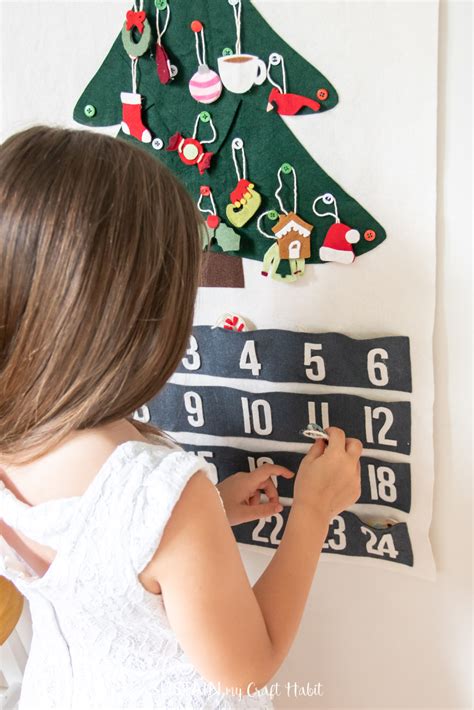 Felt Advent Calendar With Pockets