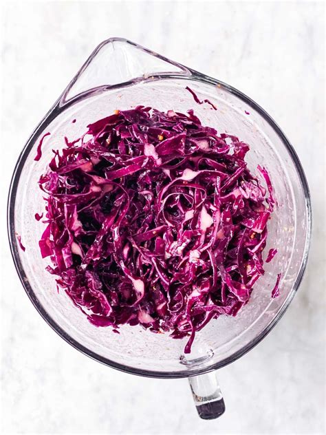Red Cabbage Salad Recipe - The Wholesome Recipe Box