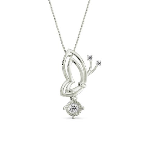 Buy Artistic Lab Grown Diamond Pendant Online by Emori