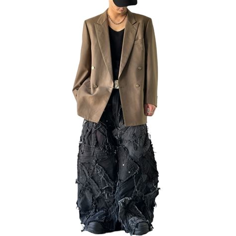 ♾Burberrys♾ Horse mark gold buttons double breasted jacket | ELCASION/ELCA