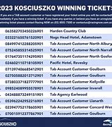 kosciuszko spin winners today