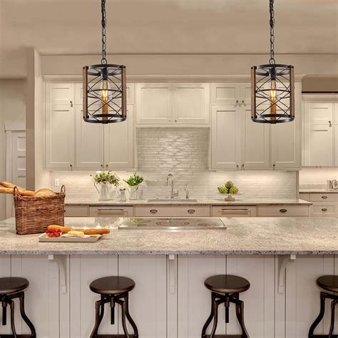SRJJA 1 Light Wood Pendant Light, Farmhouse Pendant Light India | Ubuy