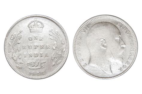 British India, Edward VII, Silver Rupee – Bombay Mint, 1904