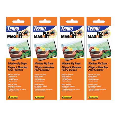 Terro T520SR Window Fly Traps-4 Pack, Clear : Amazon.in: Garden & Outdoors