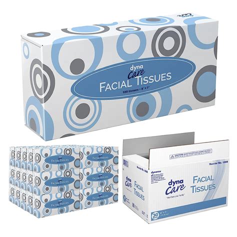 Dynarex 1308 Facial Tissues, 8" X 7" (Pack Of 30) : Amazon.in: Health ...