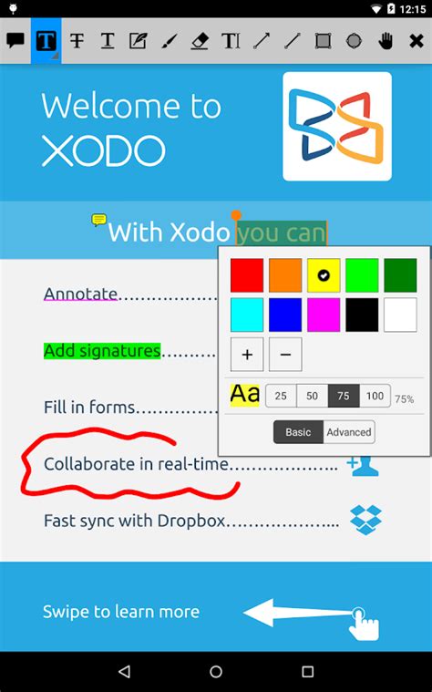 Xodo App 的图像结果