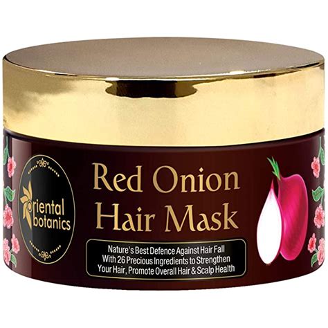 Oriental Botanics Red Onion Hair Mask, 200 ml with Red Onion Oil for ...