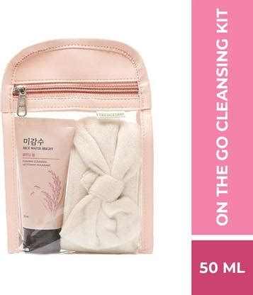 The Face Shop Rice Water Bright Foaming Cleanser, for glowing skin ...