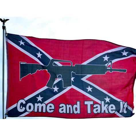 Come And Take It Rebel Flag