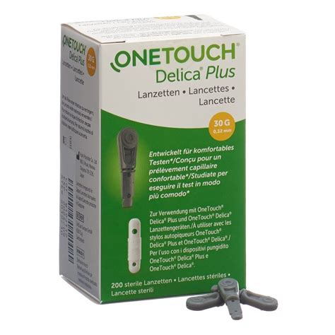 ONE TOUCH Delica Plus Lanzetten (200 Stk) kaufen | Kanela