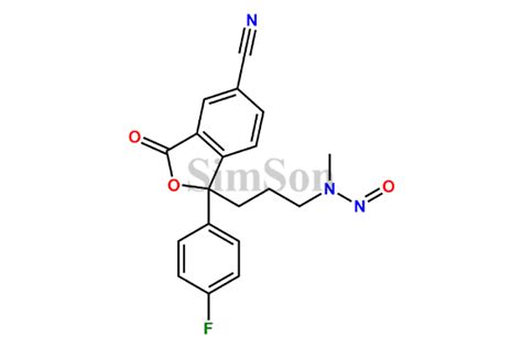 Nitroso-Escitalopram Impurity B | CAS No- NA | Simson Pharma Limited