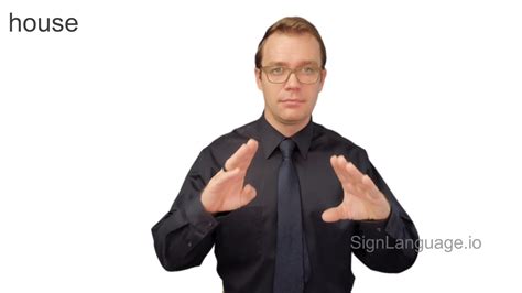 house in ASL - Example # 2 - American Sign Language