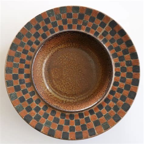 トレイ(ラウンド)/Silur(Stig Lindberg) [Gustavsberg/ Sweden] | 北欧ヴィンテージ雑貨 Prae ...