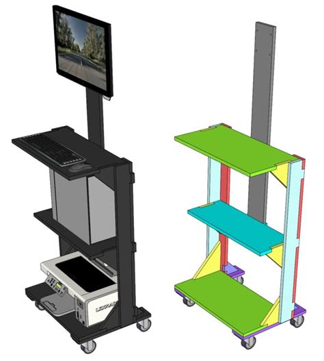 Image result for CNC Computer Cart