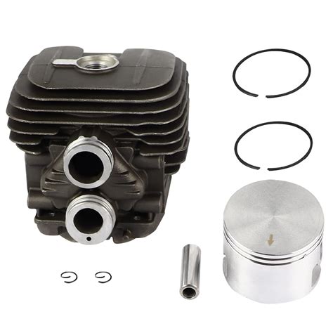 FLYPIG 50mm Cylinder Head Piston Kit Cylinder & Piston Assembly With ...