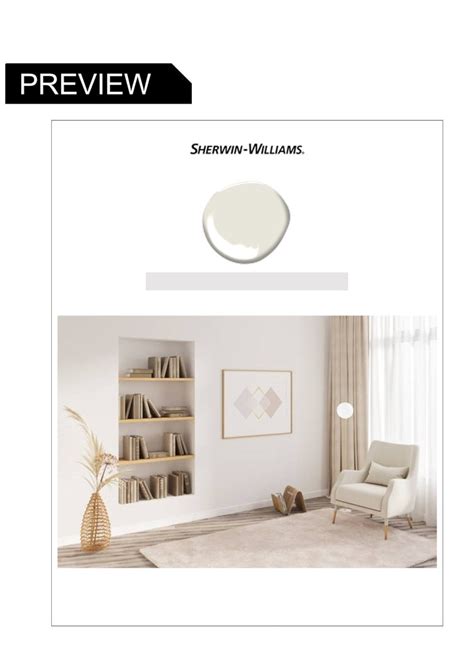 WHITE DUCK Sherwin Williams Interior Paint Palette Prepacked Paint ...