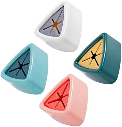 SULXNA ENTERPRISE Kitchen Towel Plug Hooks Holder Wall Mounted Punch ...