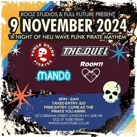 Introducing "A Night of Neu Wave Punk Pirate Mayhem" – A New Club Night ...