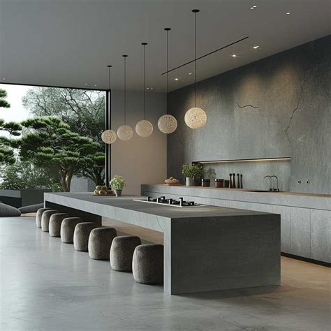 Japanese Minimalist Nice Kitchen Designs | Streamlined Elegance