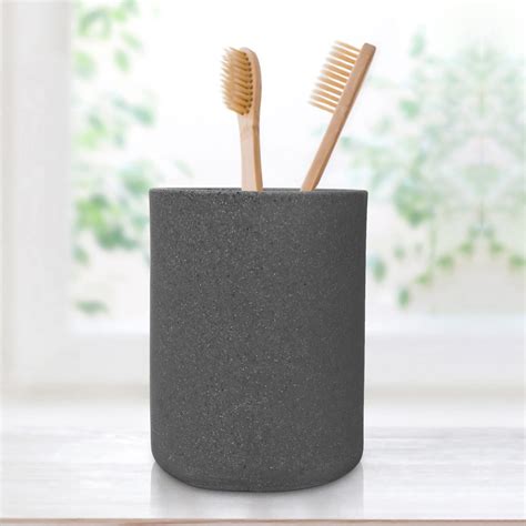 Anko Polyresin Charcoal Electric Toothbrush Holders for Bathroom (600ML ...
