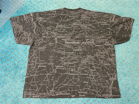 Vintage Tennessee The Volunteer State All Over Print … - Gem