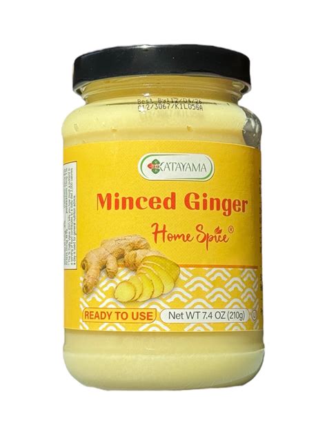 Katayama Minced Ginger Paste - Zesty and Aromatic Refrigerated ...