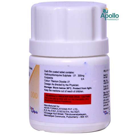 ZYQ 300MG TABLET Price, Uses, Side Effects, Composition - Apollo Pharmacy