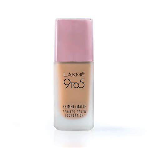 Buy Lakme 9To5 Primer + Matte Perfect Cover Foundation, N220 Neutral ...
