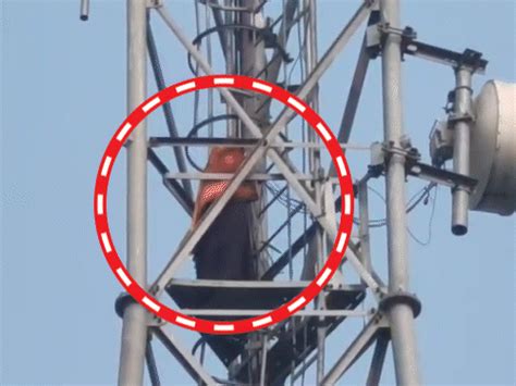 Woman Climbs Tower Demanding Marriage | Uttar Pradesh Drama
