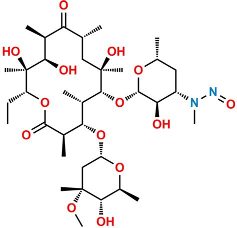 N-Nitroso Desmethyl Erythromycin