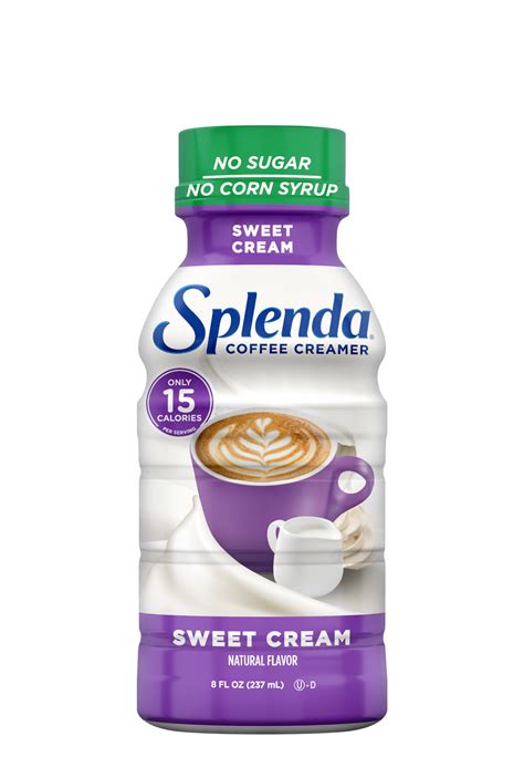 Splenda Sweet Cream Coffee Creamer | No Sugar. No Corn Syrup. Only 15 ...