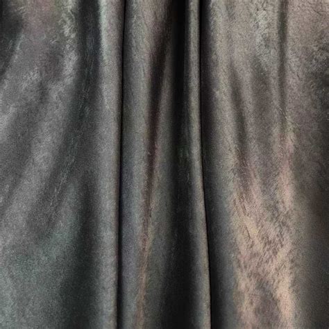 Satiny Touch Textured Dark Gray Sheer Curtain