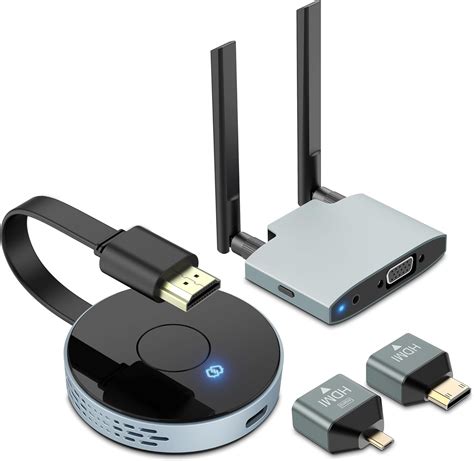 Amazon.com: Wireless HDMI Transmitter and Receiver, Plug and Play ...